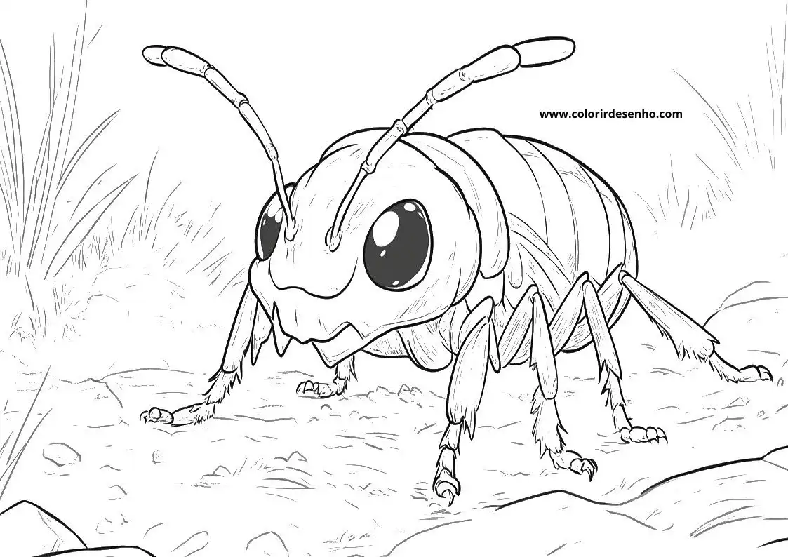 Ant Coloring Sheets 23