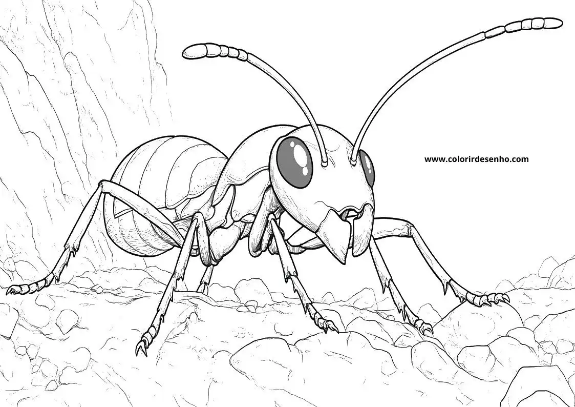 Ant Coloring Sheets 29