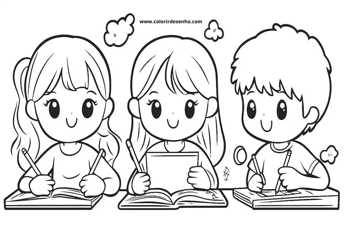 School Coloring Pages 2