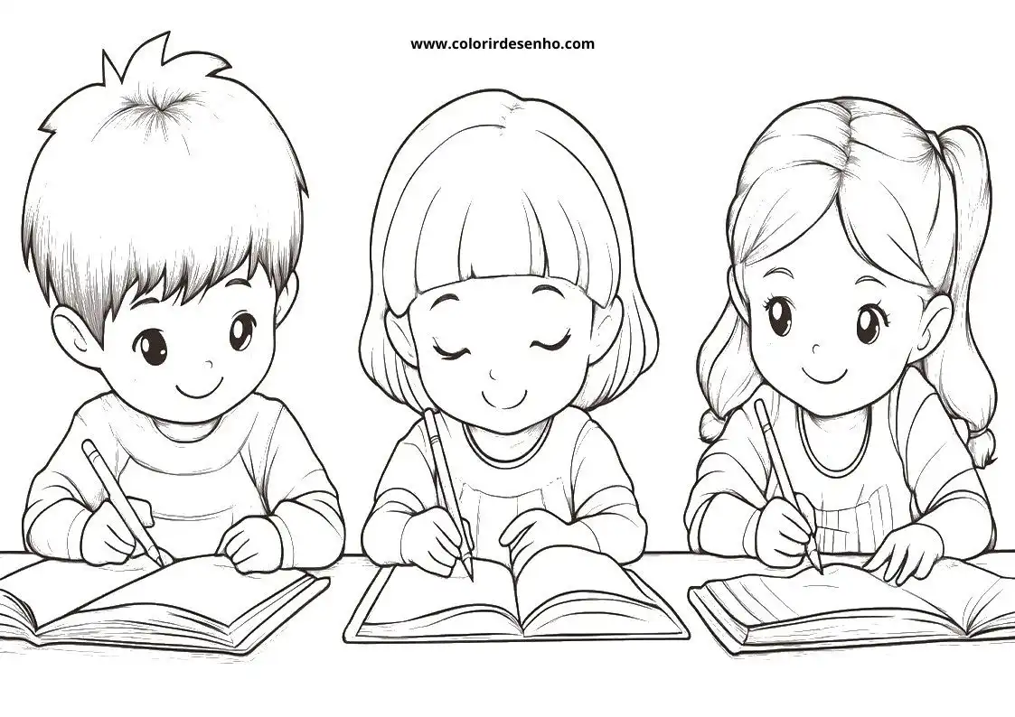 Printable School Coloring Pages 102