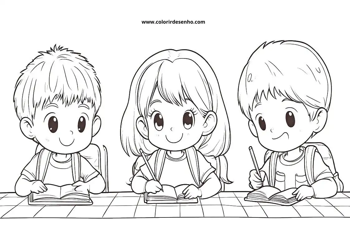 Printable School Coloring Pages 114