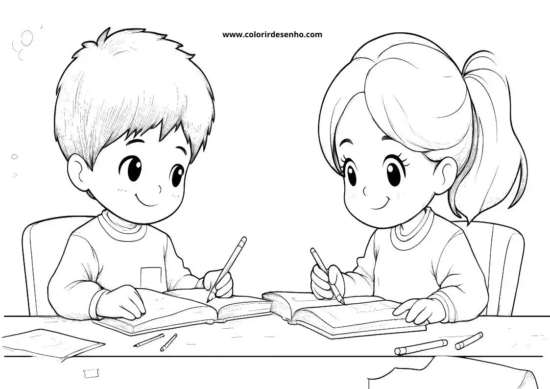 Printable School Coloring Pages 116