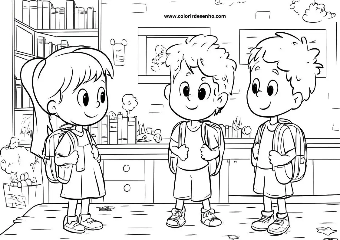 School Coloring Sheets 206