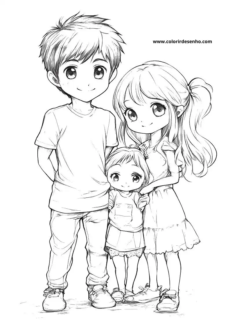 Family Coloring Pages 33