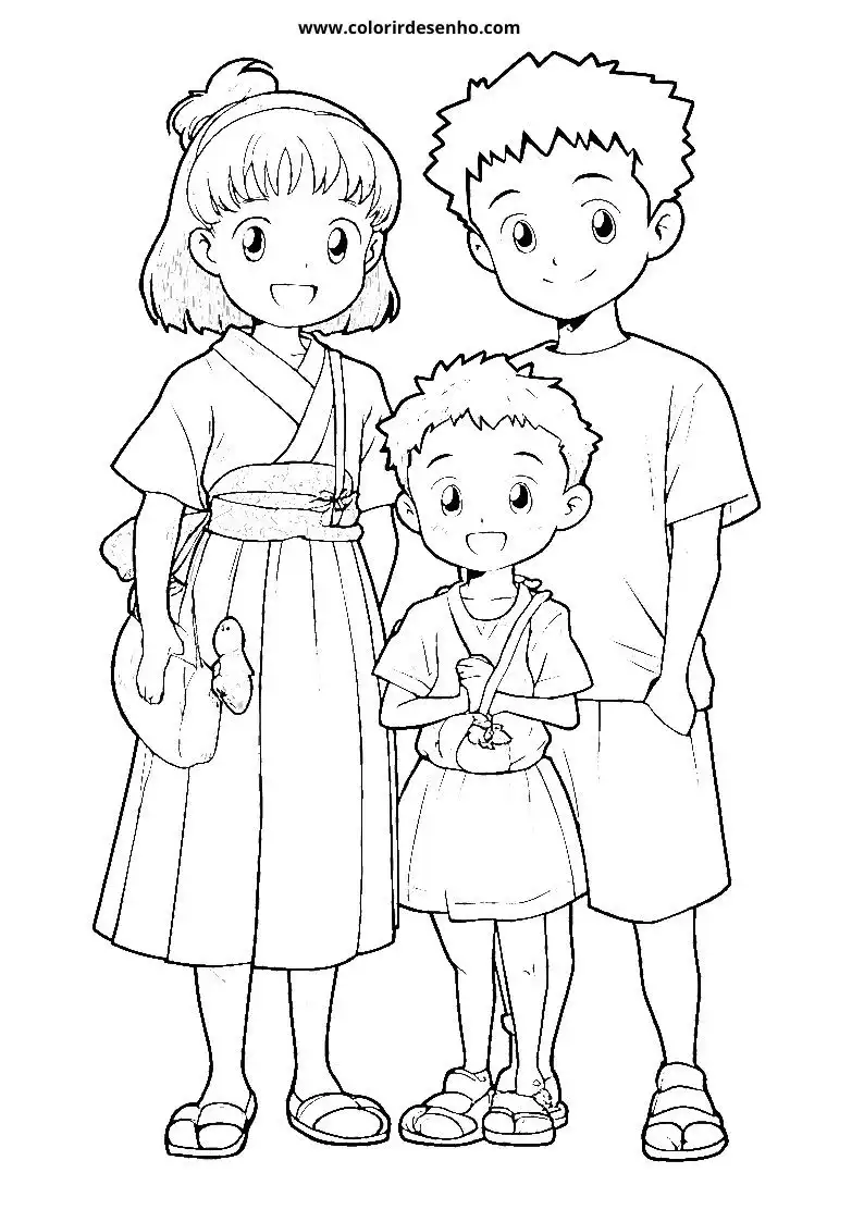 Family Coloring Pages 38