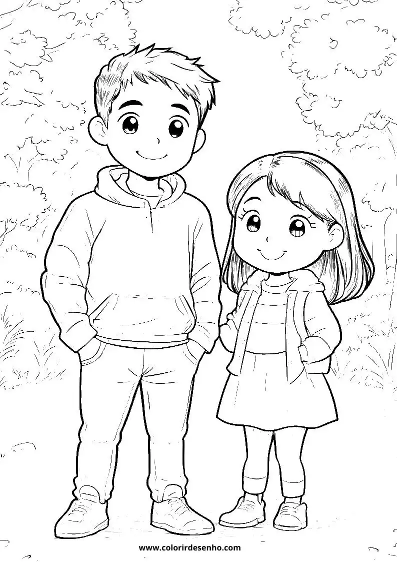 Family Coloring Pages 55