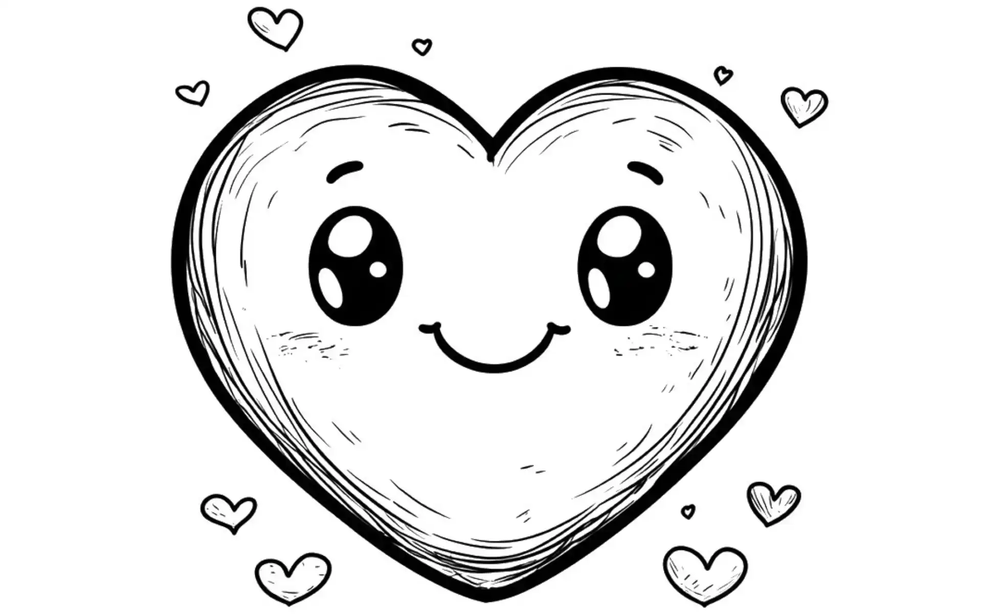 Heart Coloring Pages