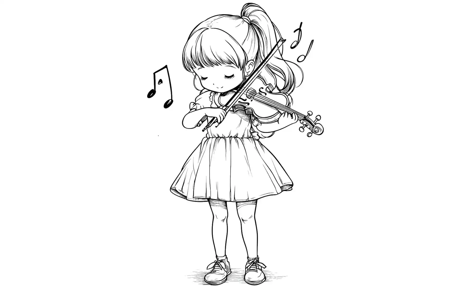 Free Coloring Pages 7 Music Coloring Pages