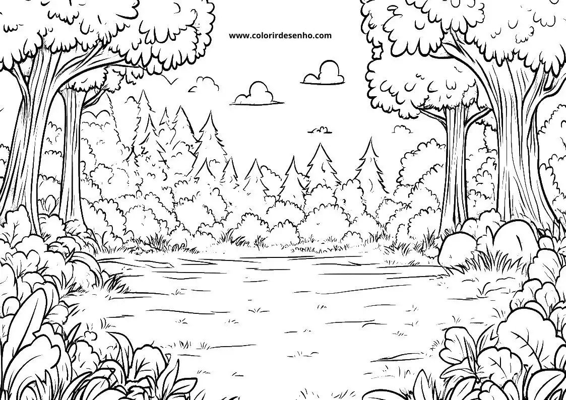 Landscape Coloring Pages 15