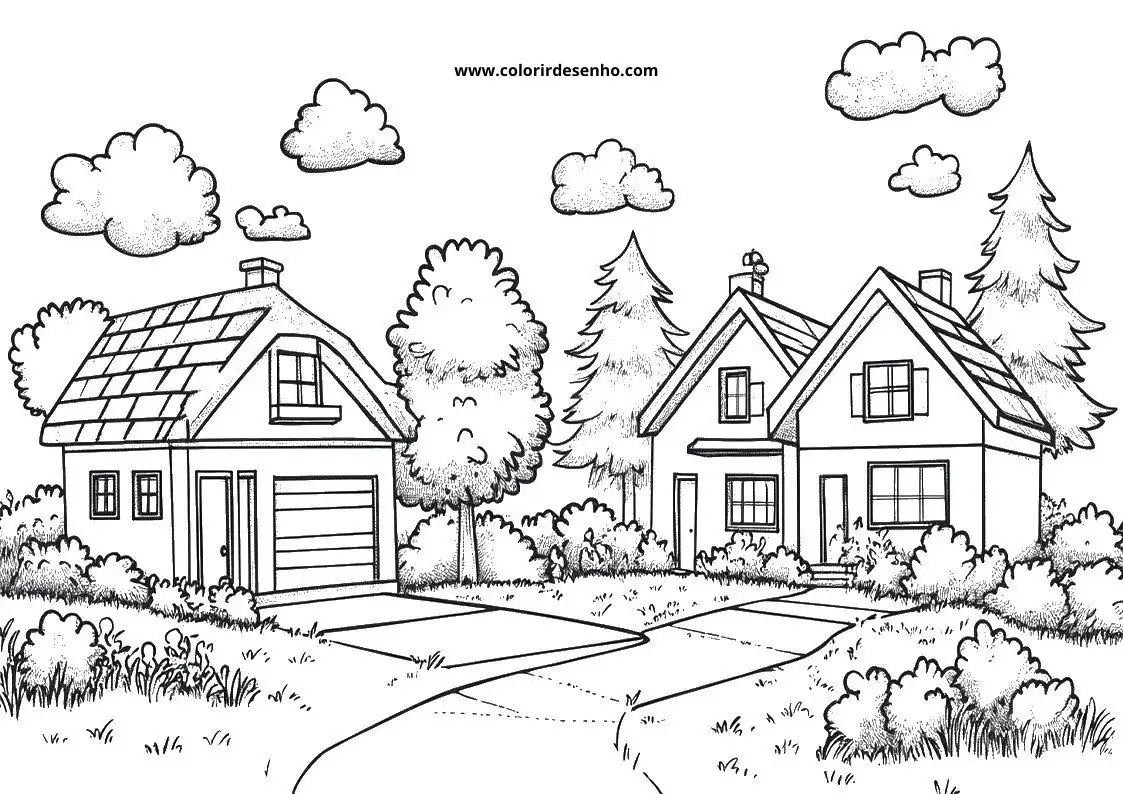 Landscape Coloring Pages 33