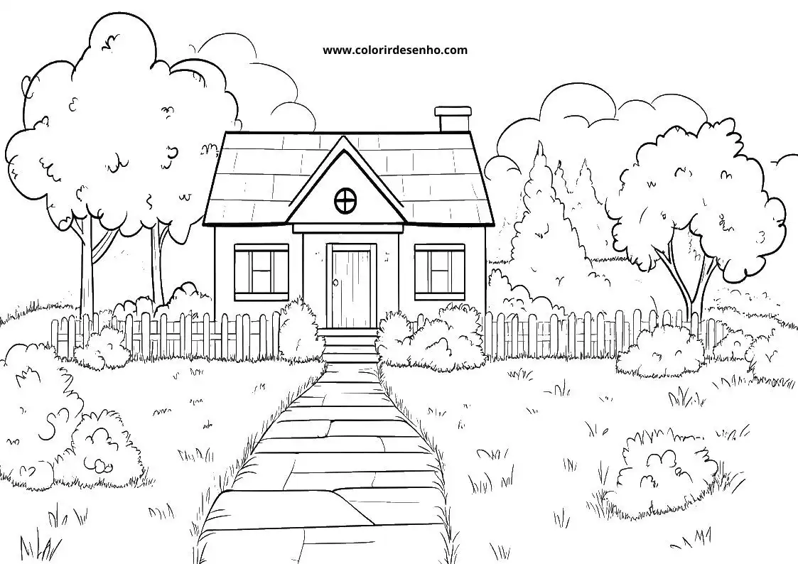 Landscape Coloring Pages 43