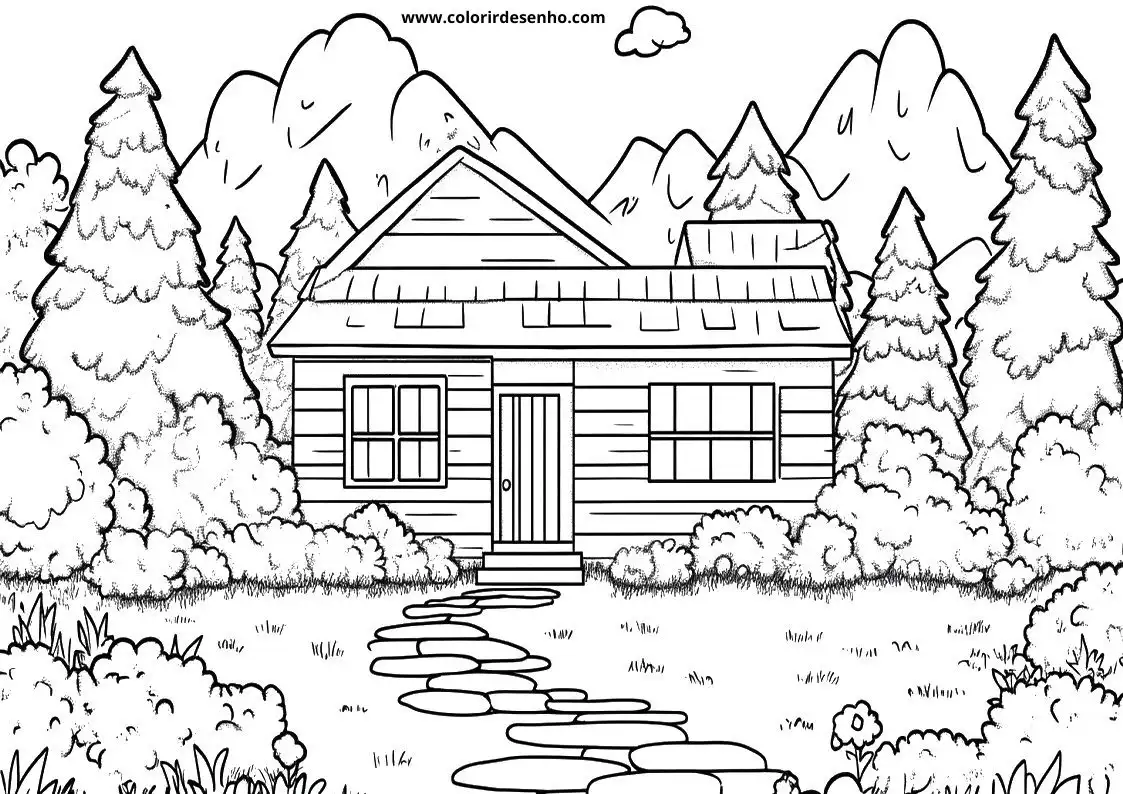 Landscape Coloring Pages 50