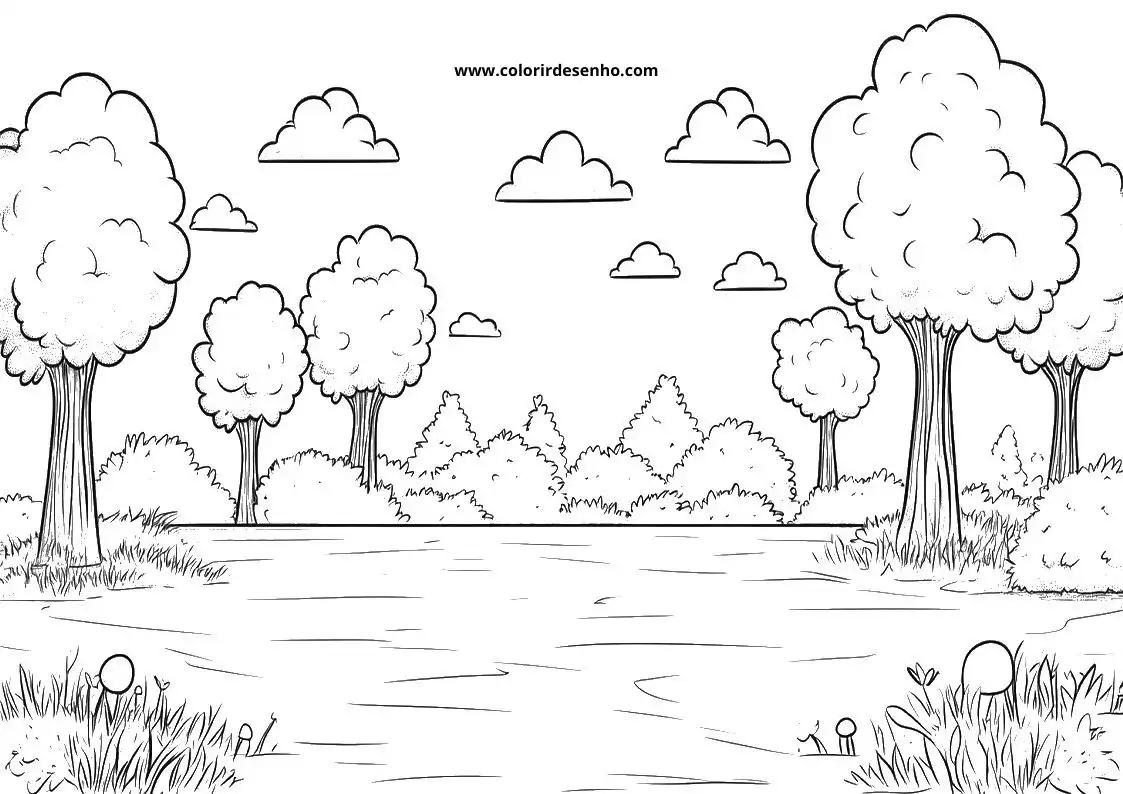 Landscape Coloring Pages 52