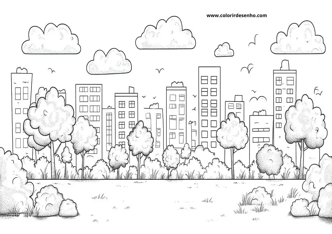 Printable Landscape Coloring Pages 102