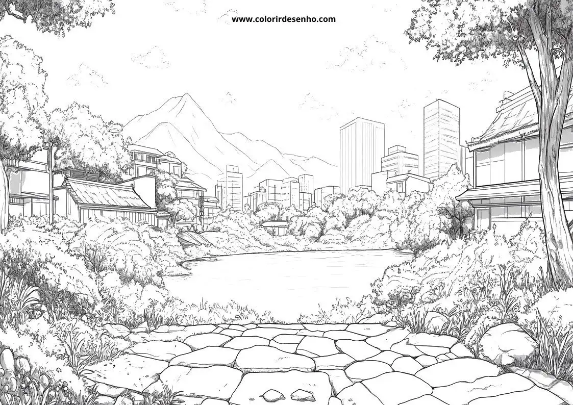 Landscape Coloring Sheets 118