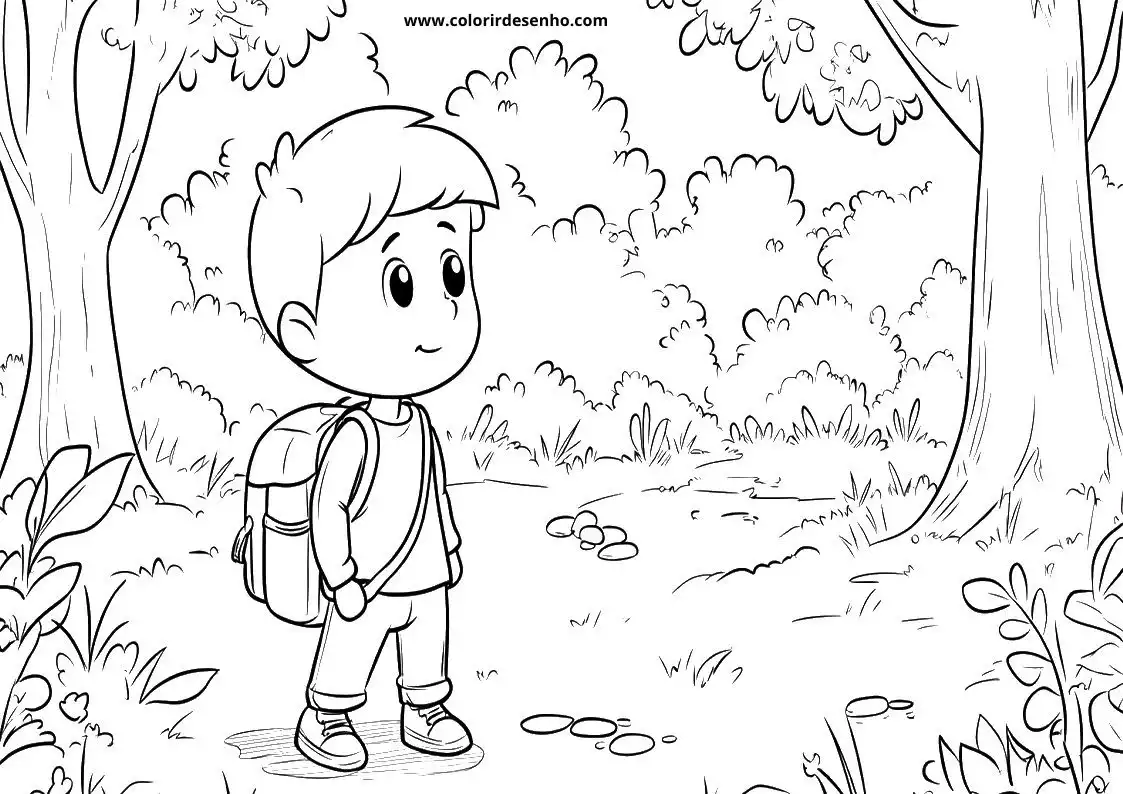 Landscape Coloring Sheets 134