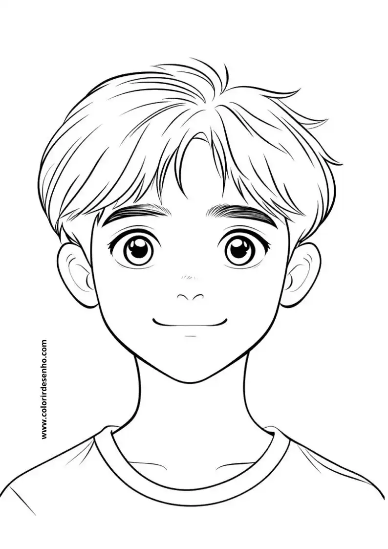 Printable Man's Face Coloring Pages 166