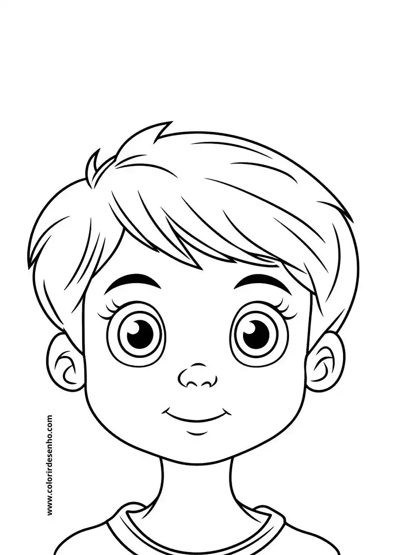 Printable Man's Face Coloring Pages 232