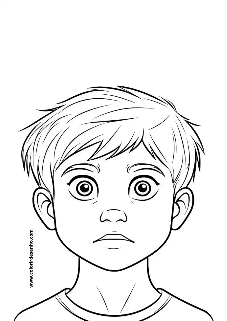 Printable Man's Face Coloring Pages 233