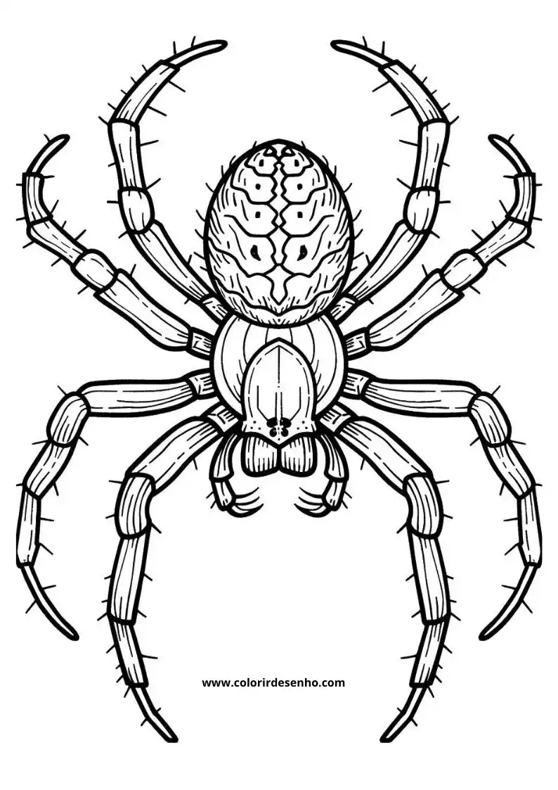 Spider Coloring Pages 18