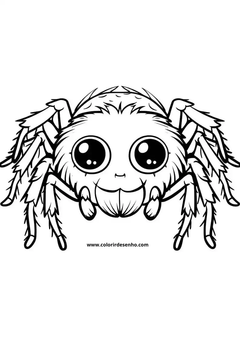 Spider Coloring Pages 20