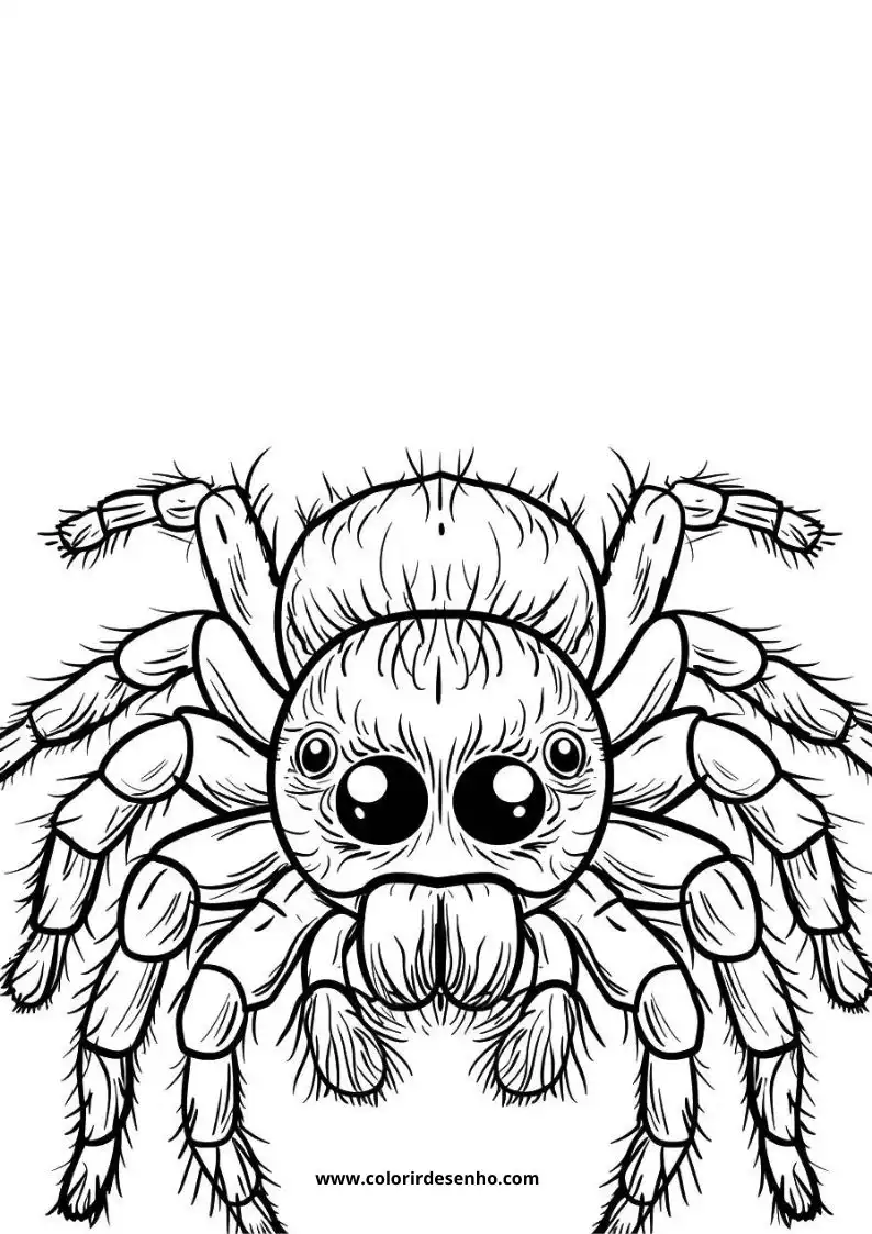 Spider Coloring Pages 23