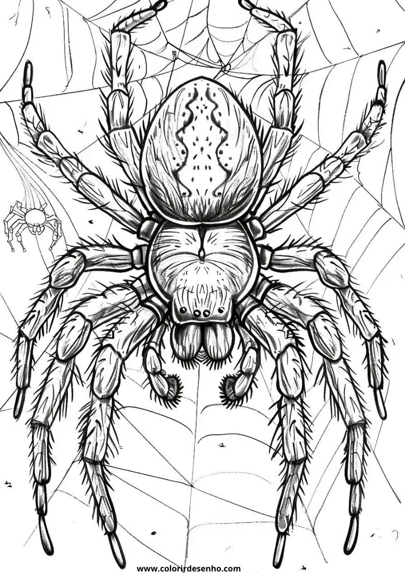 Spider Coloring Pages 27