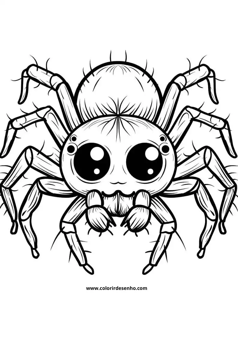 Spider Coloring Pages 28