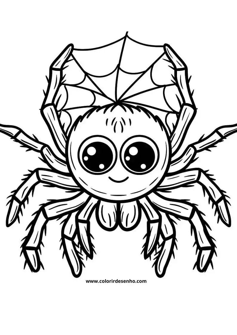 Spider Coloring Pages 30