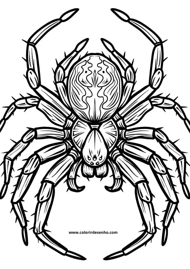 Spider Coloring Pages 32