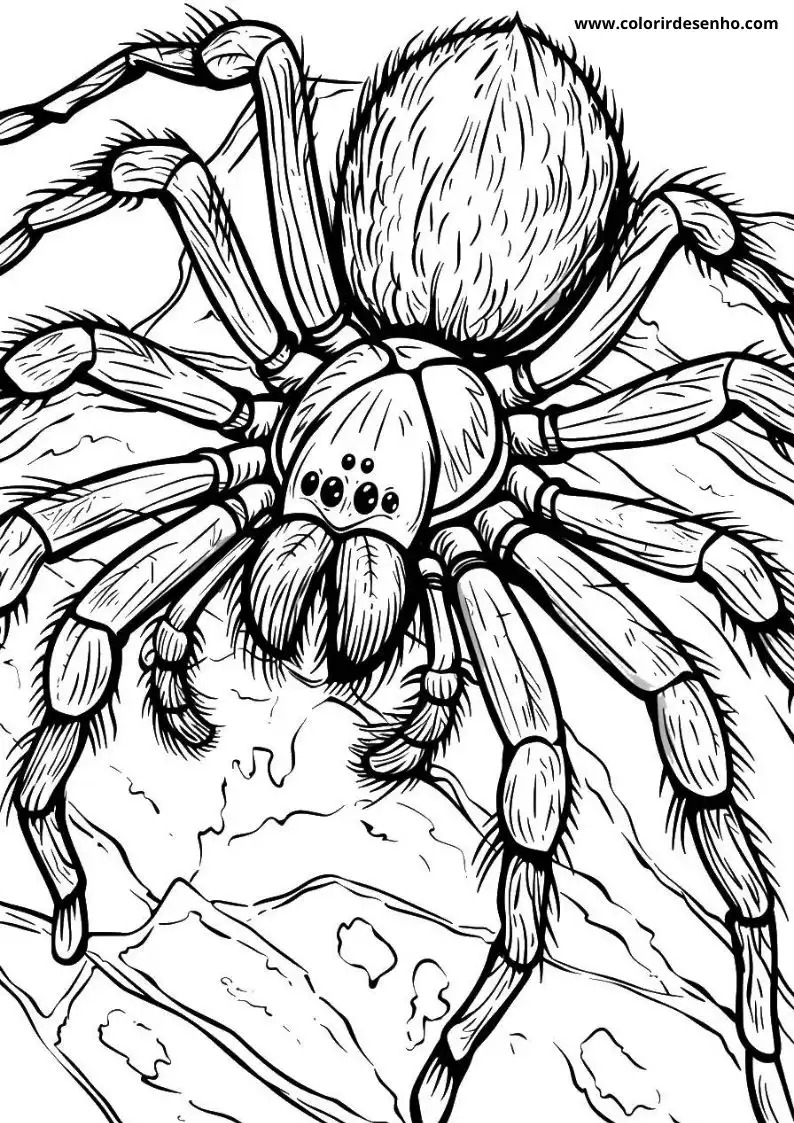 Spider Coloring Pages 36