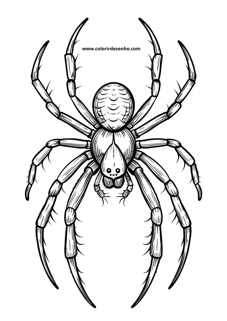 Spider Coloring Pages 39