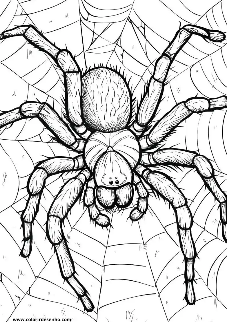 Spider Coloring Pages 40