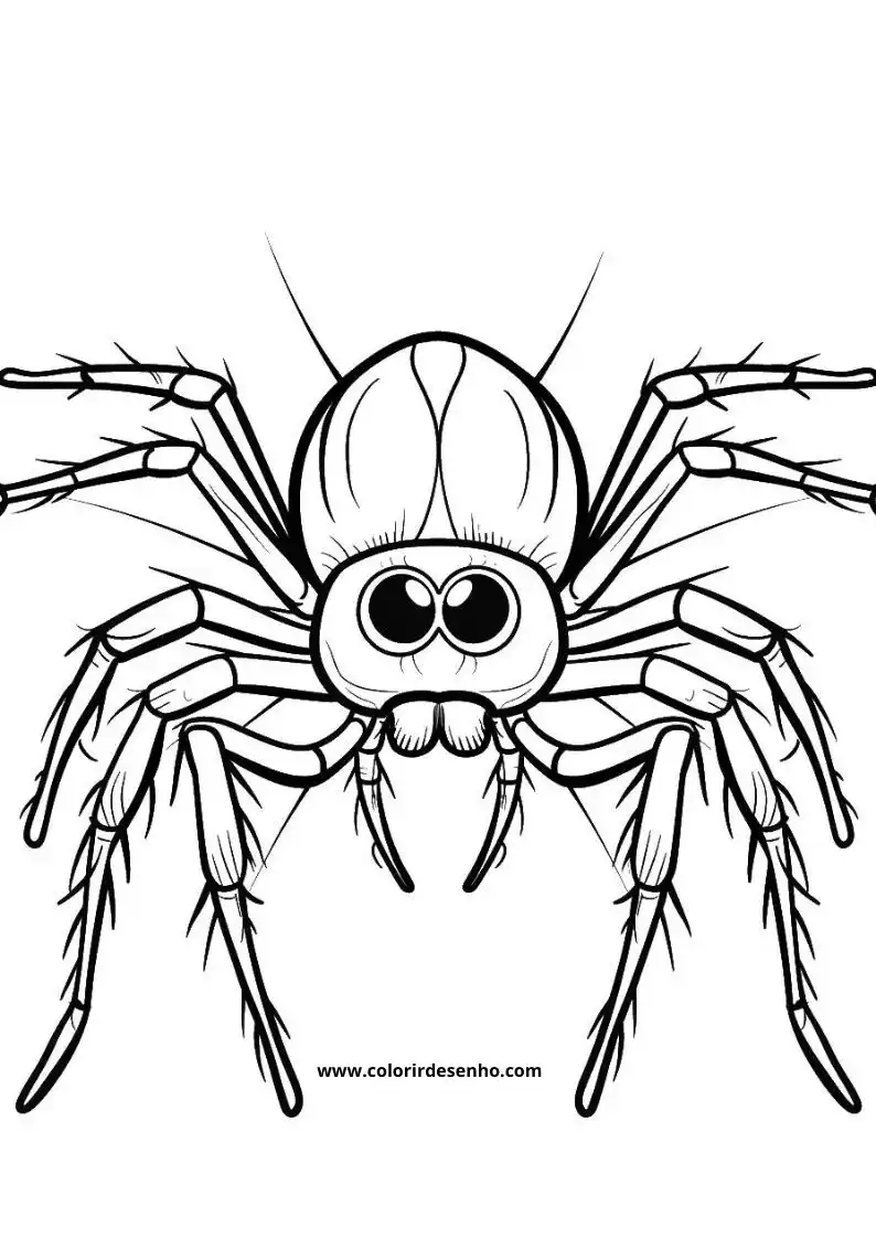 Spider Coloring Pages 41