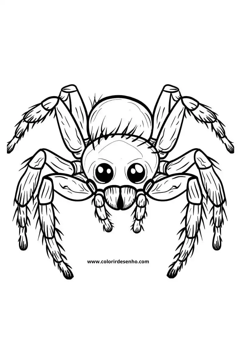 Spider Coloring Pages 51