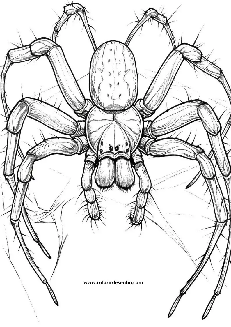 Spider Coloring Pages 54