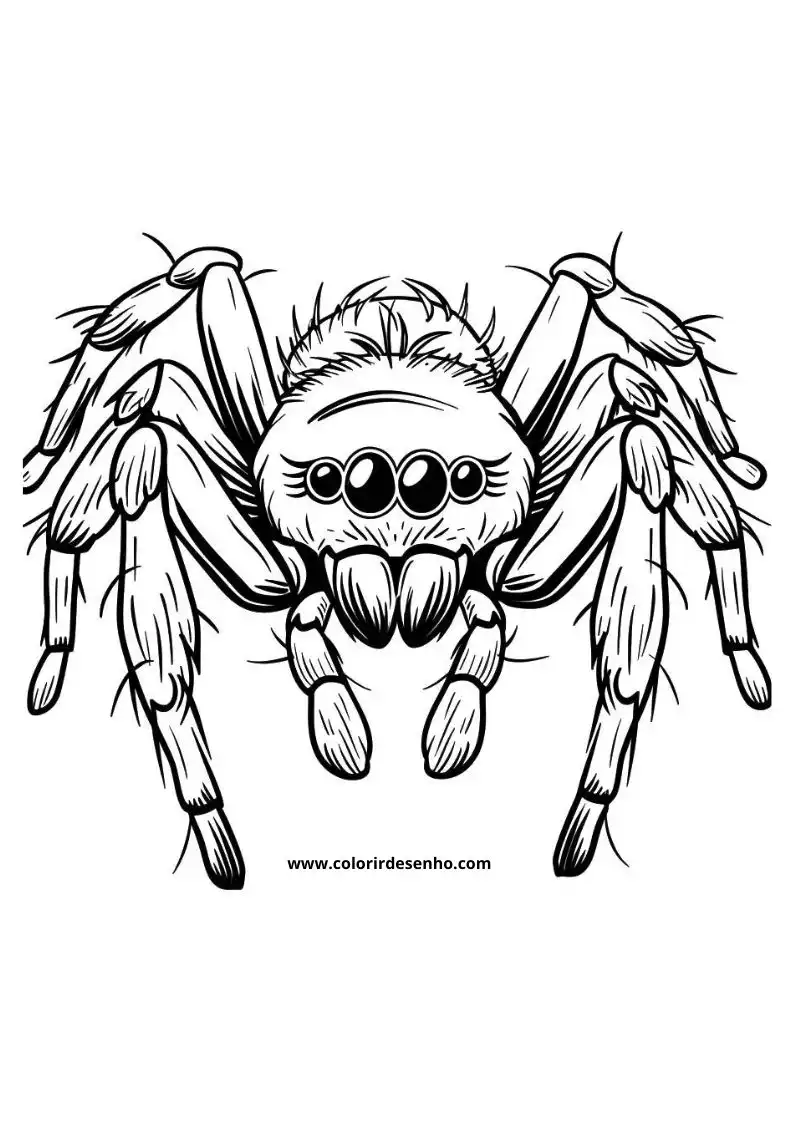 Spider Coloring Pages 55