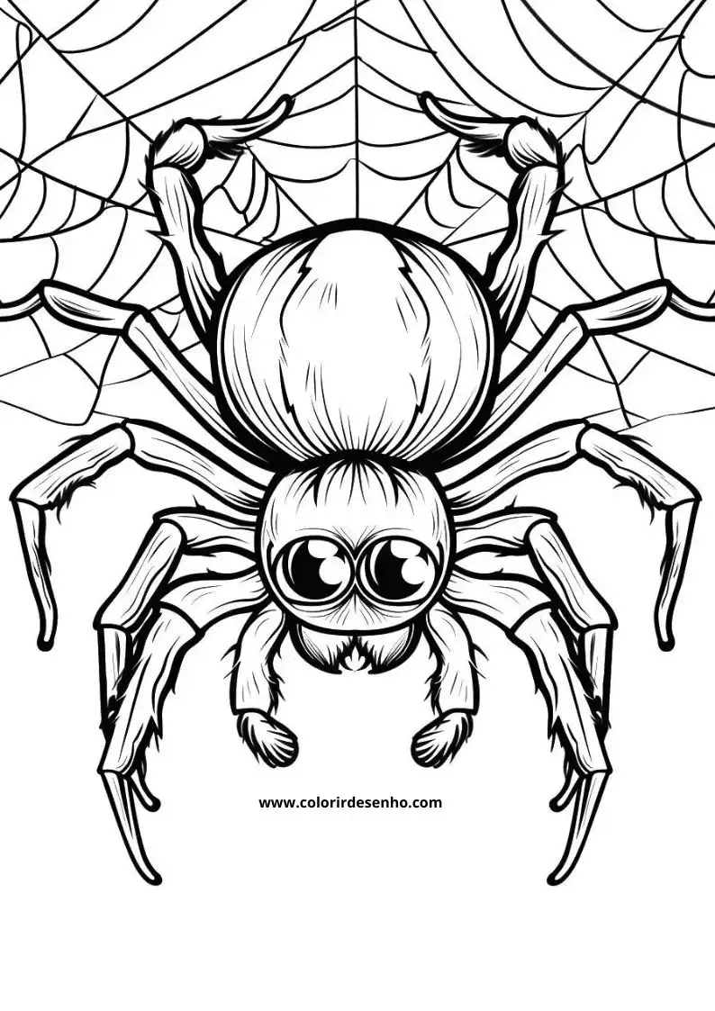 Spider Coloring Pages 57