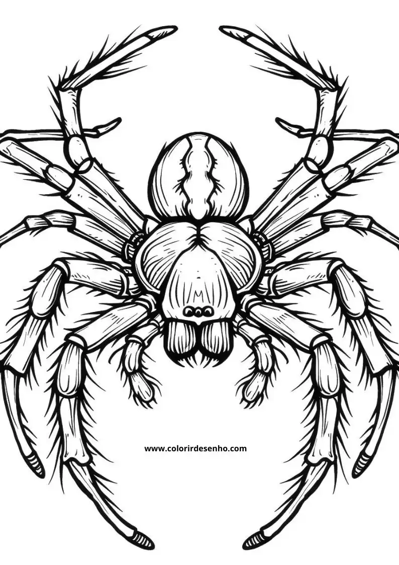 Spider Coloring Pages 60