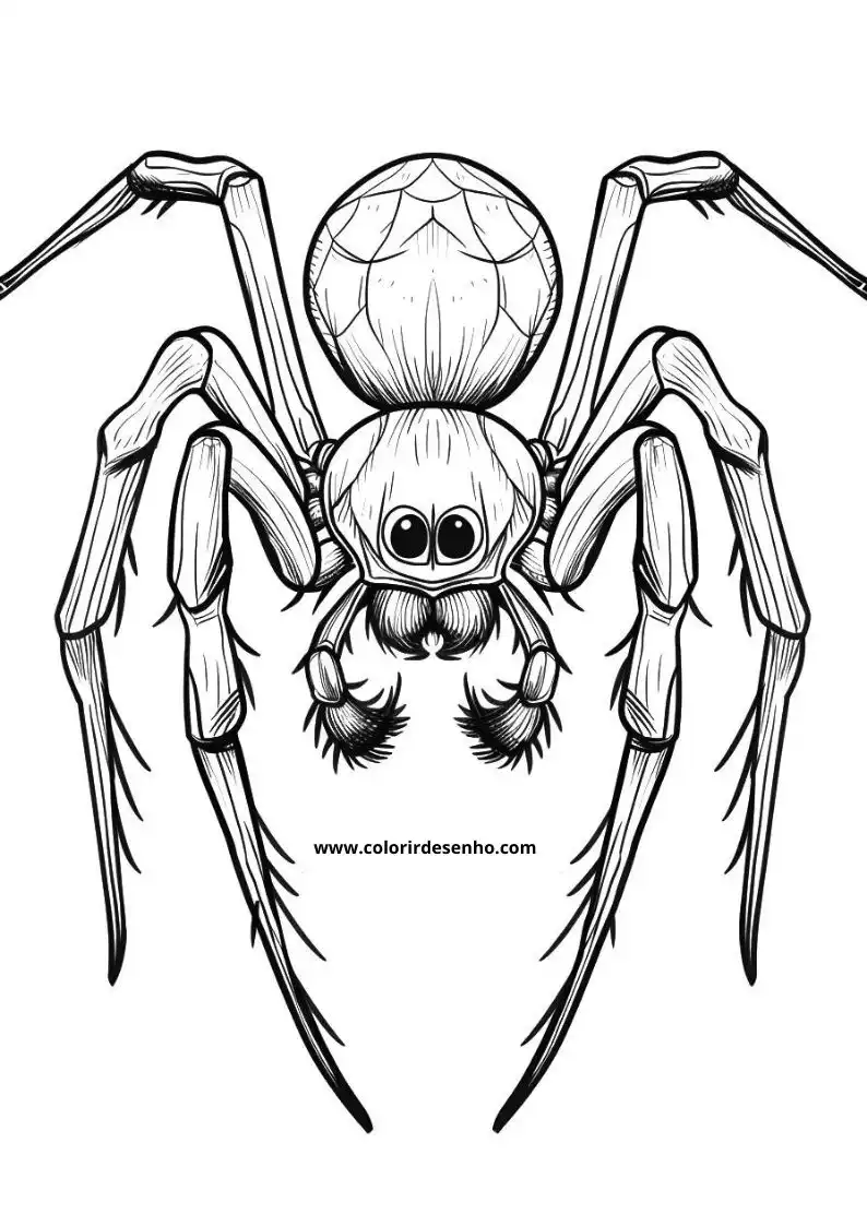 Spider Coloring Pages 61