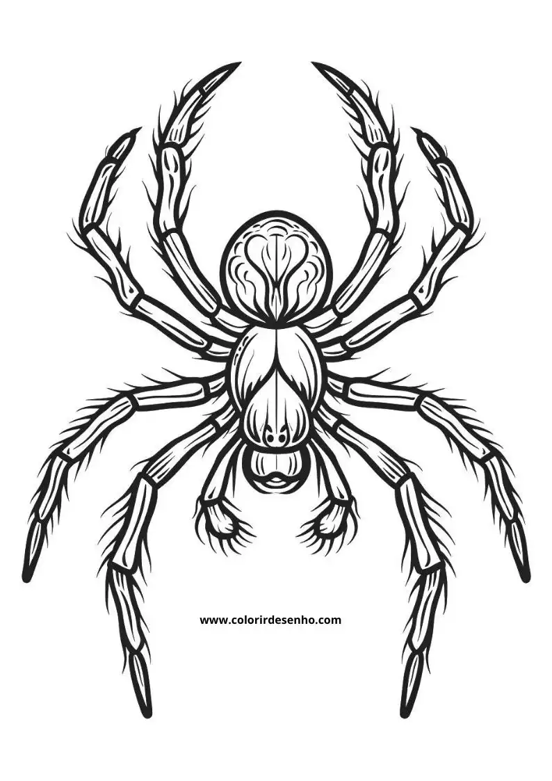 Spider Coloring Pages 65