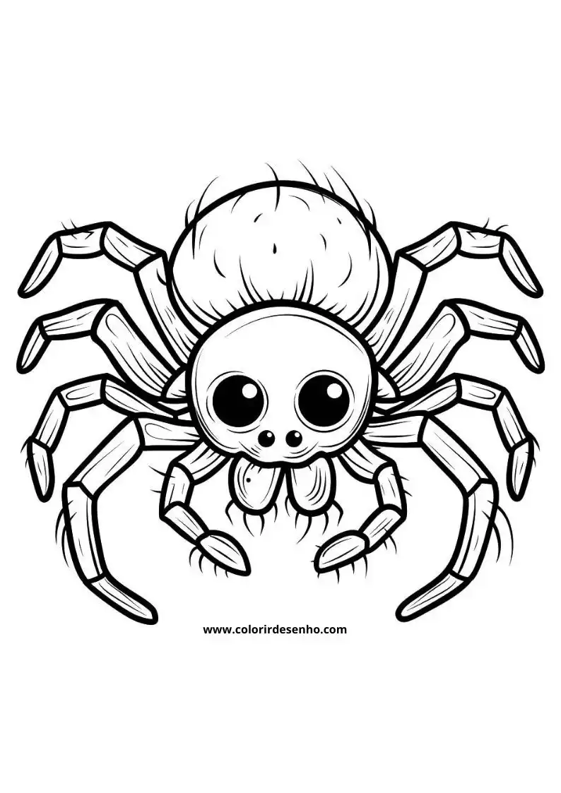 Spider Coloring Pages 66