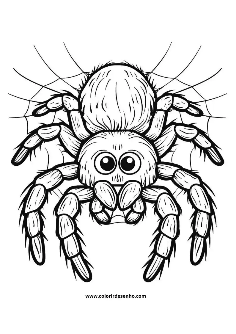 Spider Coloring Pages 68