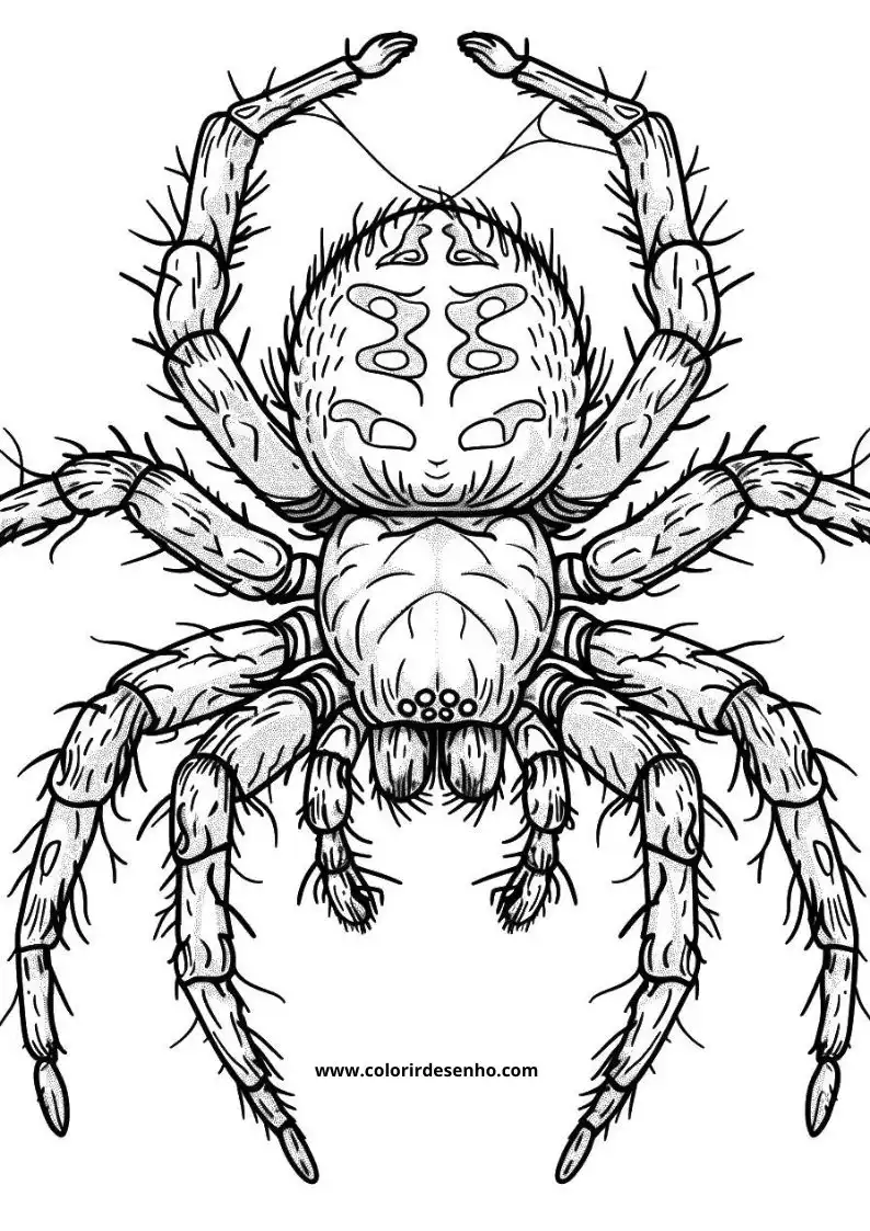 Spider Coloring Pages 70