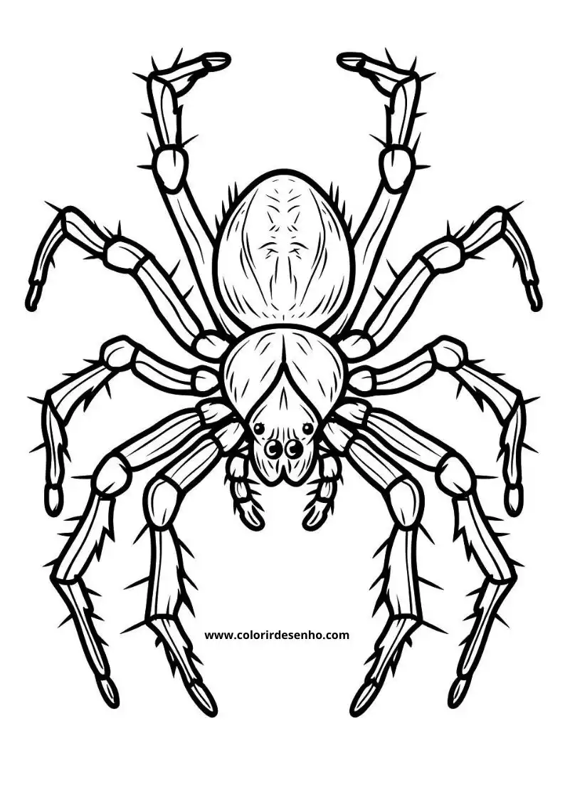 Spider Coloring Pages 78