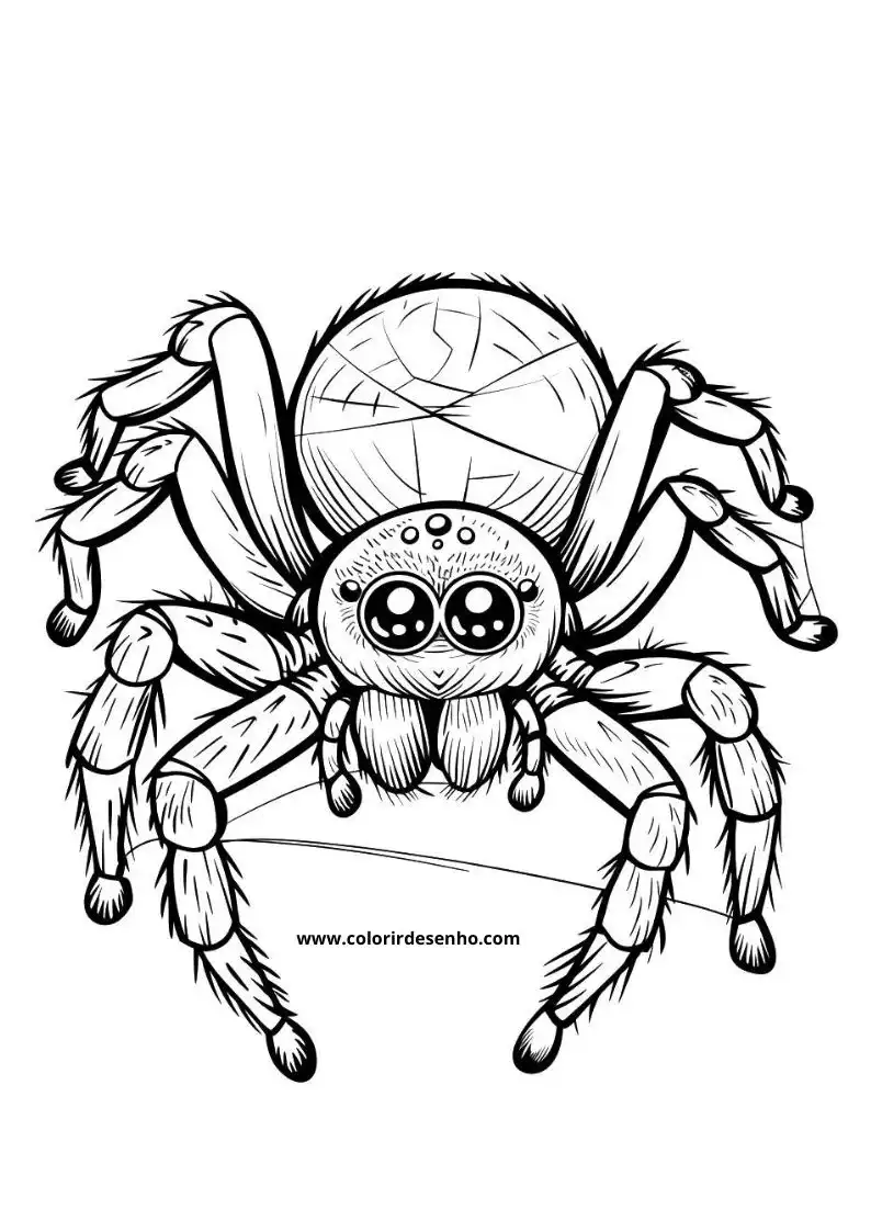 Spider Coloring Pages 79