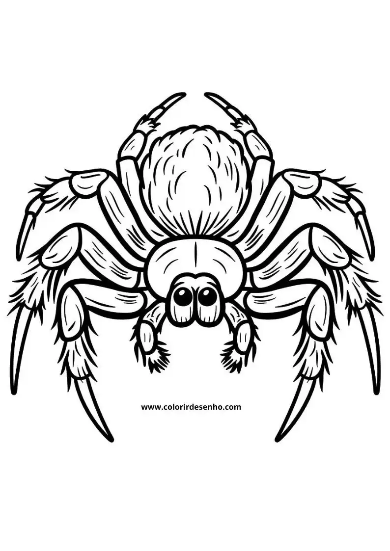 Spider Coloring Pages 80