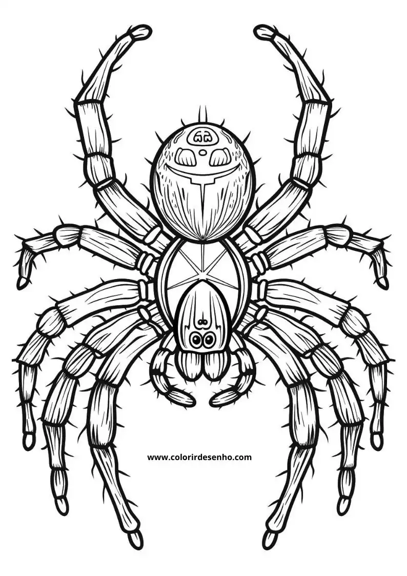 Spider Coloring Pages 84