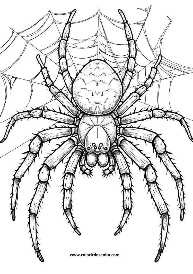 Spider Coloring Pages 86