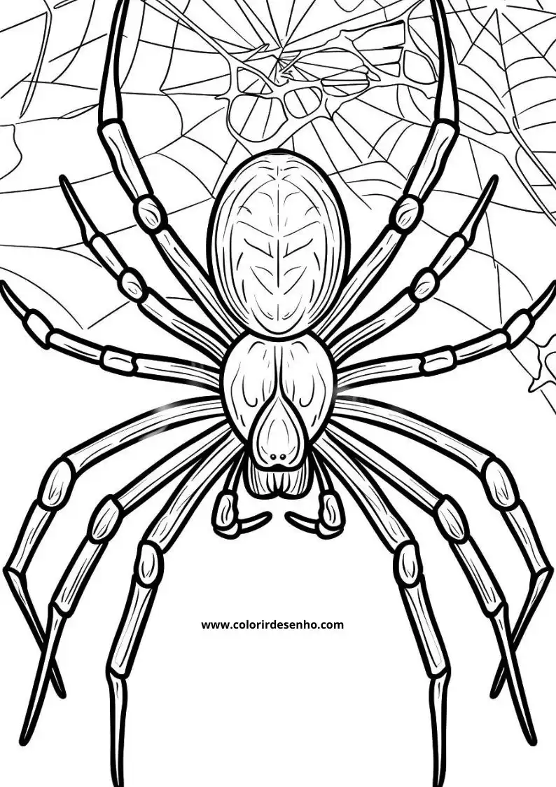 Spider Coloring Pages 93